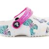 Kid CROCS Casual Footwear | Crocs- Big Kids Classic Butterfly Clog White Multi