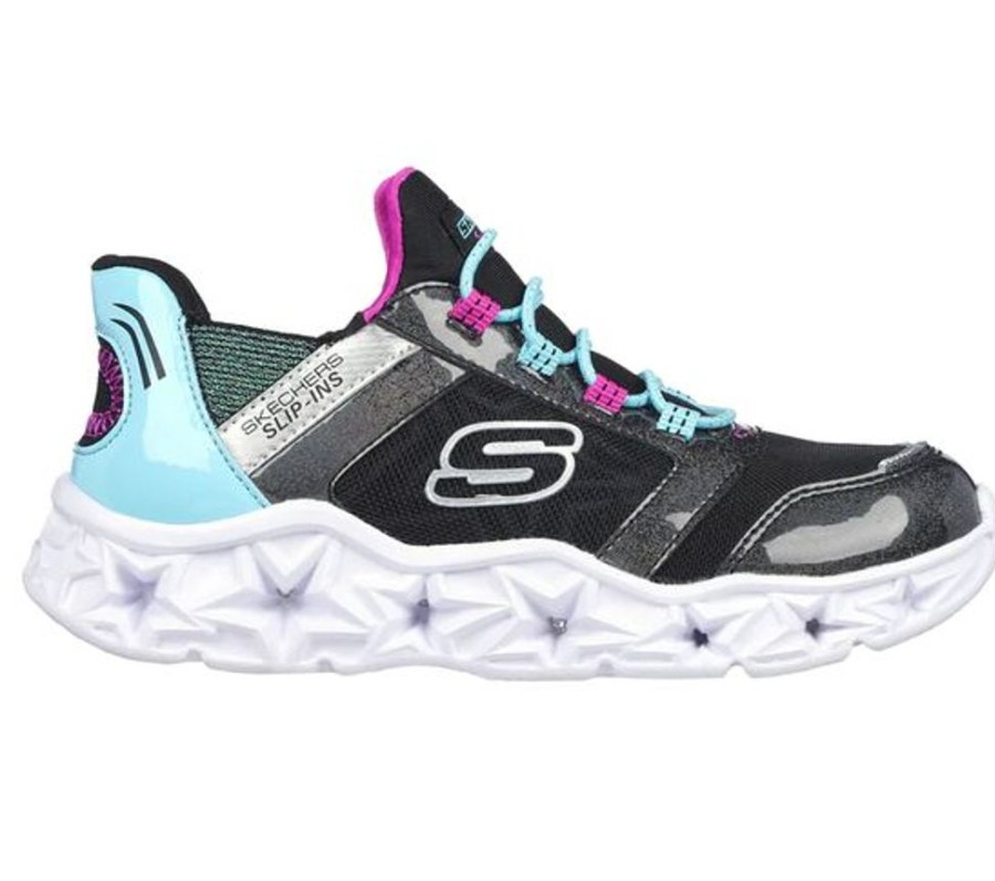 Kid SKECHERS Sneakers | Skechers- Kids Slip-Ins Galaxy Lights Sneaker