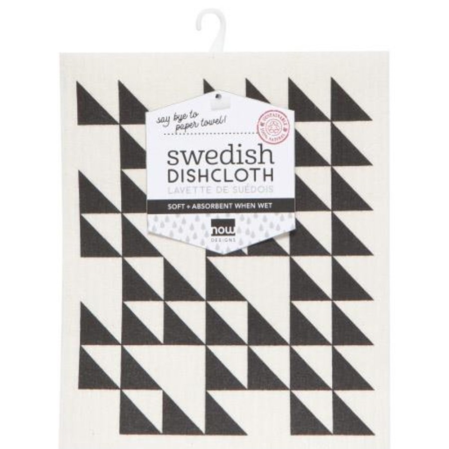 Cottage Kitchen DANICA Barware | Danica- Swedish Dishcloth Black