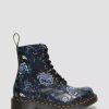 Women DR. MARTENS Casual Footwear | Dr. Martens- 1460 Pascal Women'S Mystic Floral Lace Up Boots Blk Garden Floral