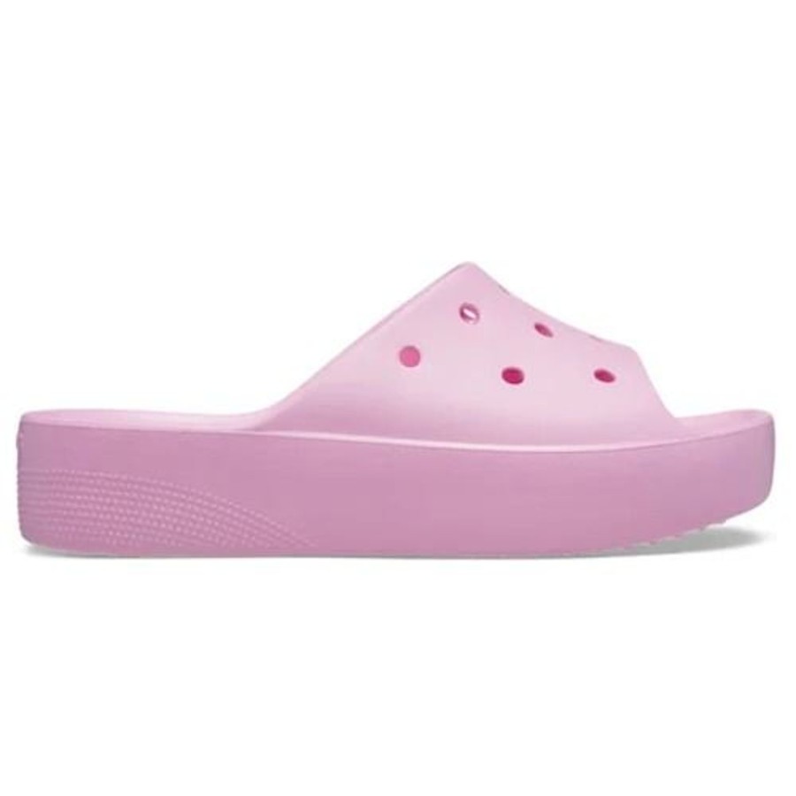 Women CROCS Sandals | Crocs- Women'S Platform Slide Flamingo