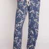 Women PJ SALVAGE Bottoms | P.J. Salvage- Ladies Running Wild Pant Dark Denim