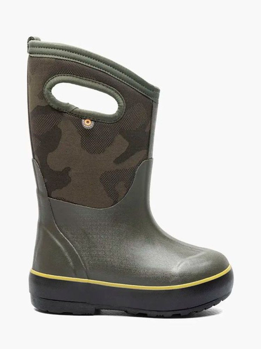 Kid BOGS Winter Boots | Bogs- Kids Classic Tnl-Camo Winter Boot