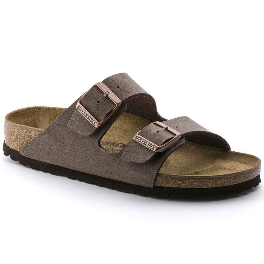 Women BIRKENSTOCK Sandals | Birkenstock- Unisex Arizona Birkibuc Sandal Mocha