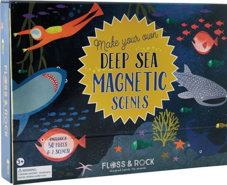 Kid FLOSS & ROCK Toys | Floss & Rock- Deep Sea Magnetic Scenes