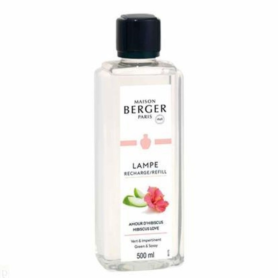 Cottage Kitchen LAMPE BERGER Scents | Lampe Berger- Hibiscus Love Lampe Fuel Refill 500Ml