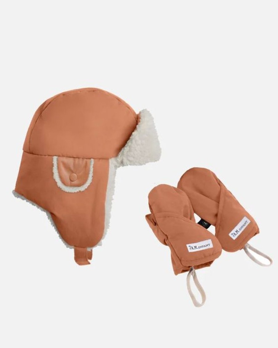 Kid 7AMENFANT Jackets & Outwear | 7Am Enfant- Kids The Cub Chpka Hat Set