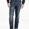 Men LEVI STRAUSS CANADA Bottoms | Levi'S- Men'S 502 Taper Fit Stretch Denim Jeans Rosefinch