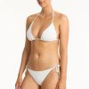 Women SEA LEVEL Tops | Sea Level- Women'S Interlace Tri Swim Top White