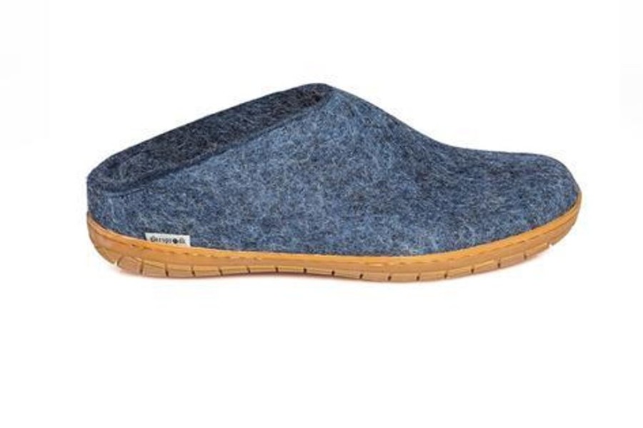 Women GLERUPS Slippers | Glerups-Open Heel Slipper With Rubber Sole