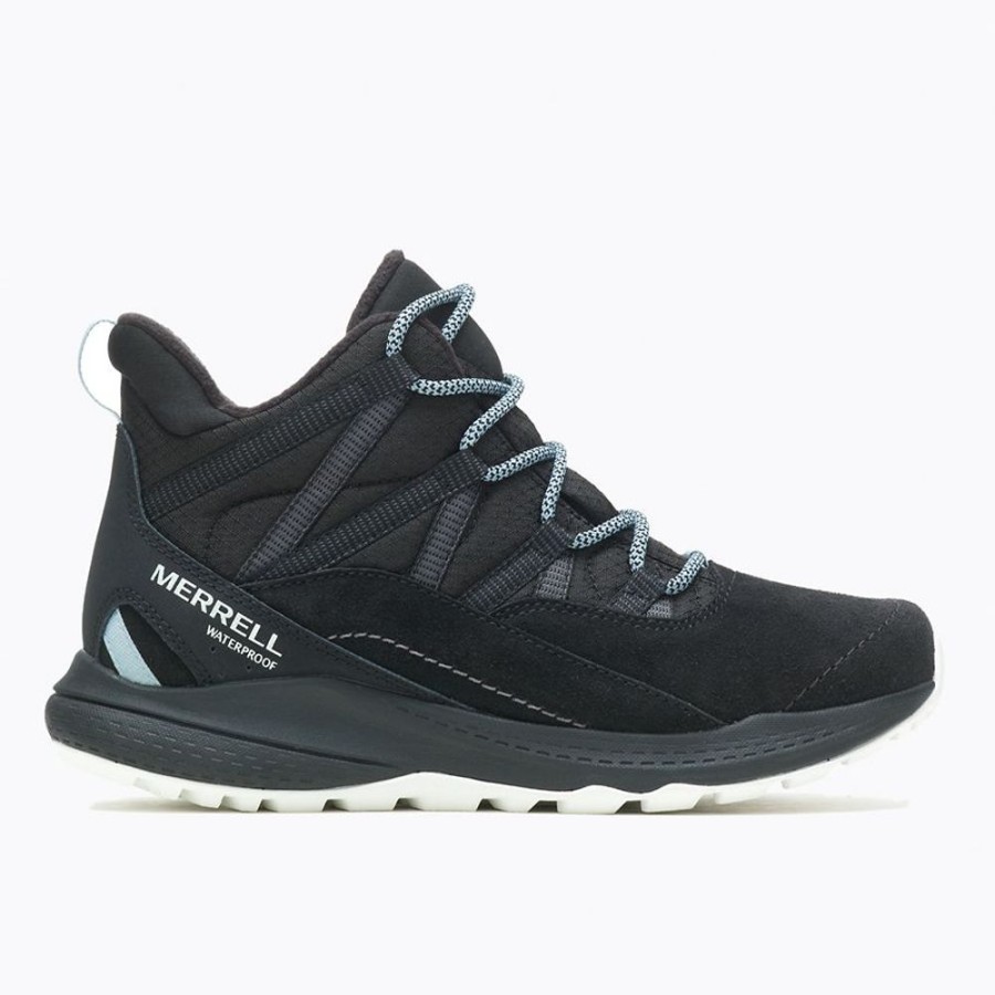 Women MERRELL Casual Footwear | Merrell- Women'S Bravada Edge 2 Hiking Boot Blk-Arona