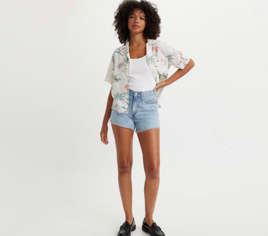 Women LEVI STRAUSS CANADA Bottoms | Levi'S- 80S Mom Women'S Shorts Make A Diffrence