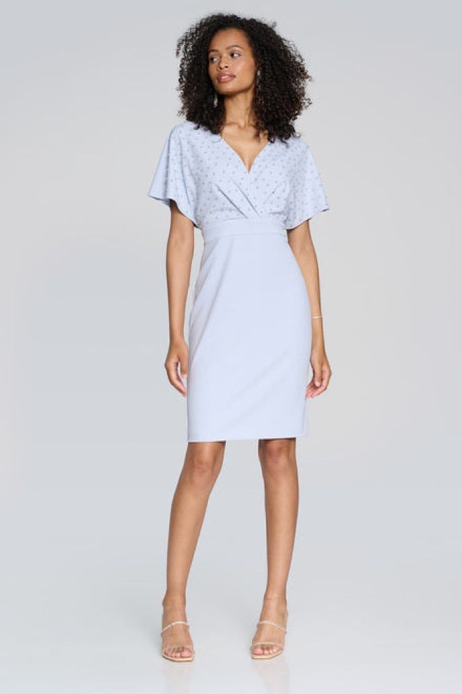 Women JOSEPH RIBKOFF Dresses | Joseph Ribkoff- Pearl Bodice Dress