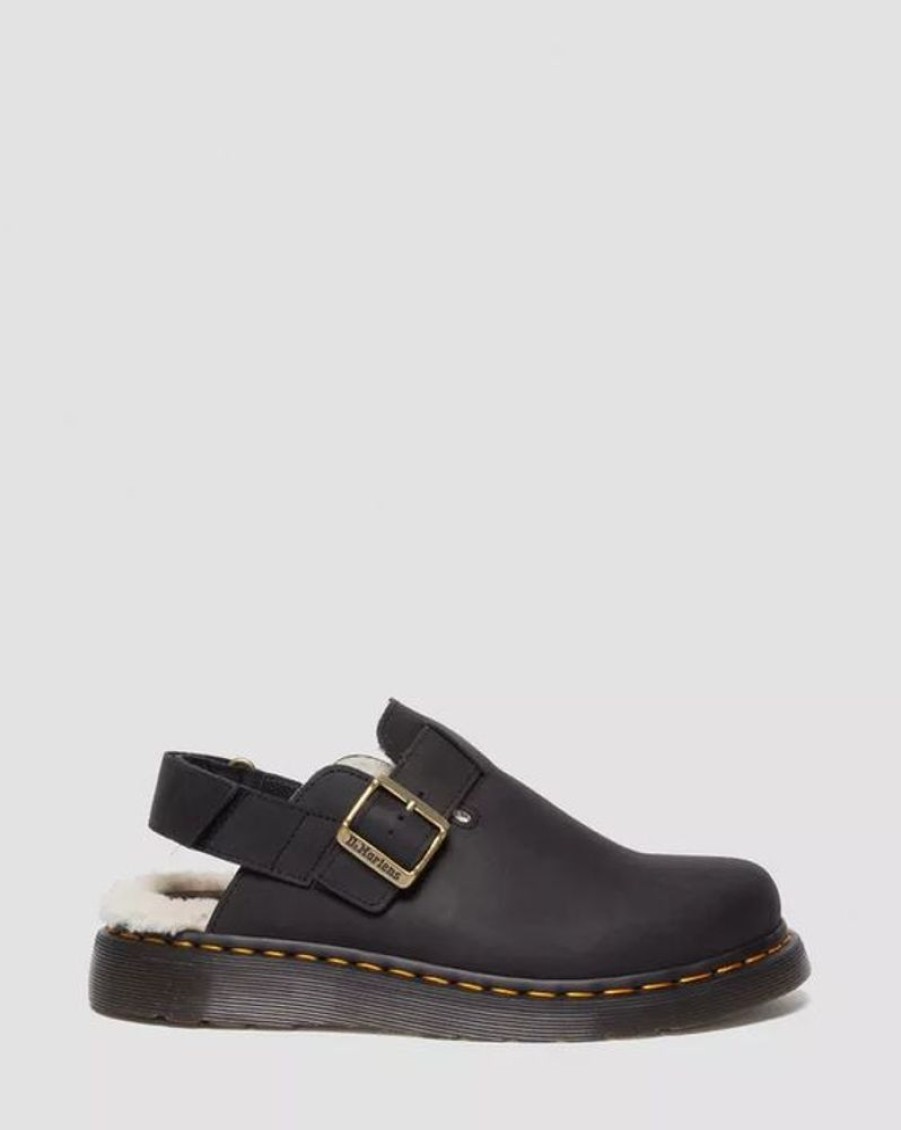 Women DR. MARTENS Casual Footwear | Dr. Martens- Women'S Jorge Ii Slingback Mule Black