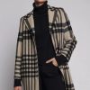 Women VILAGALLO Coats & Jackets | Vilagallo- Emily Coat Black-Beige