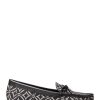 Women MICHAEL KORS Casual Footwear | Michael Kors- Women'S Juliette Moc Shoe Black-Lt Cream