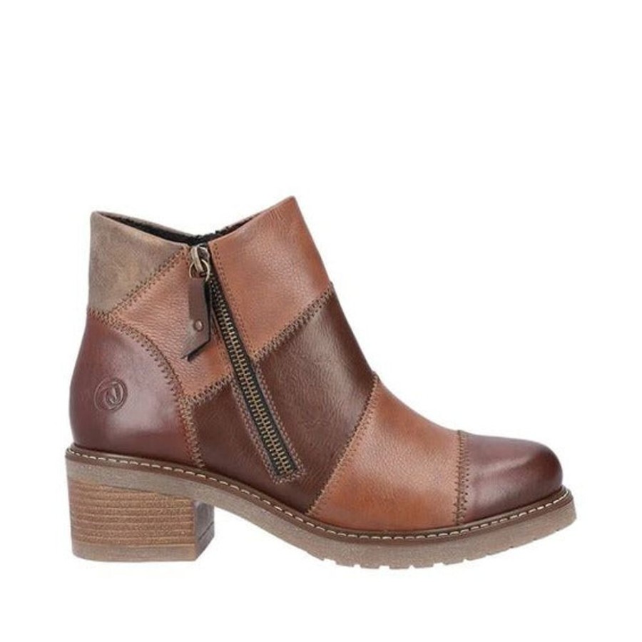 Women REMONTE Casual Footwear | Remonte- Women'S D1A75-24 Boot Chestnut