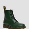 Women DR. MARTENS Casual Footwear | Dr. Martens- Women'S 1460 Pascal Virgina Green