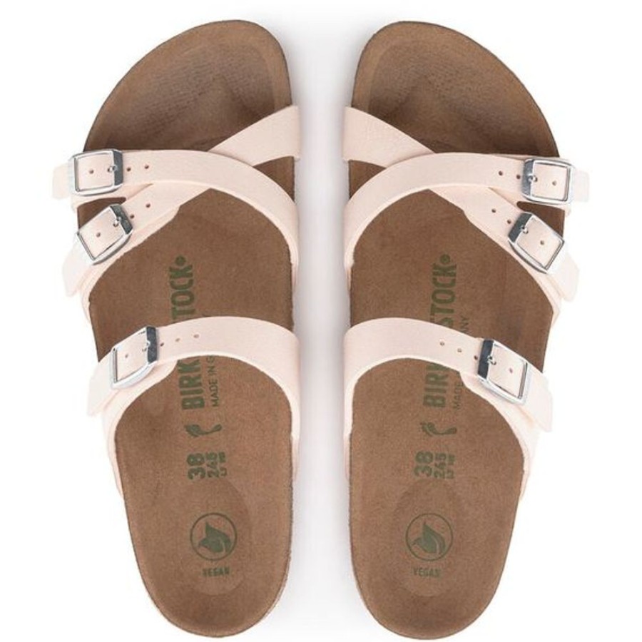 Women BIRKENSTOCK Casual Footwear | Birkenstock- Women'S Franca Vegan Sandal Lt Rose