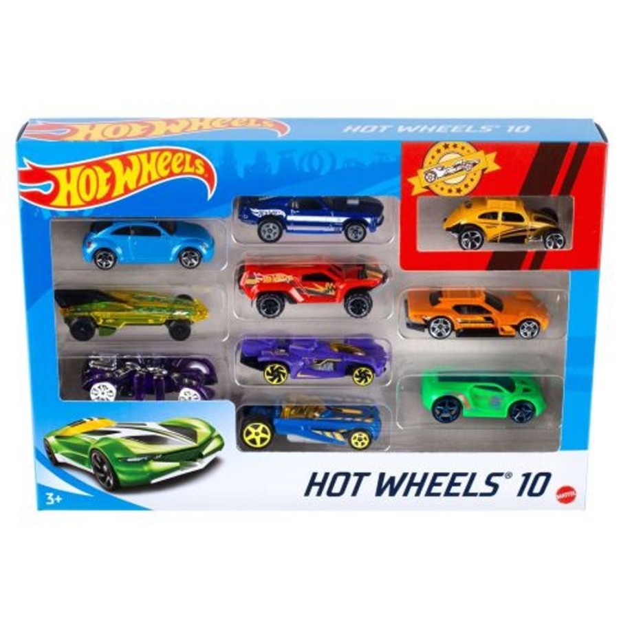 Kid EVEREST Toys | Everest- Hot Wheels Die Cast 10 Pack