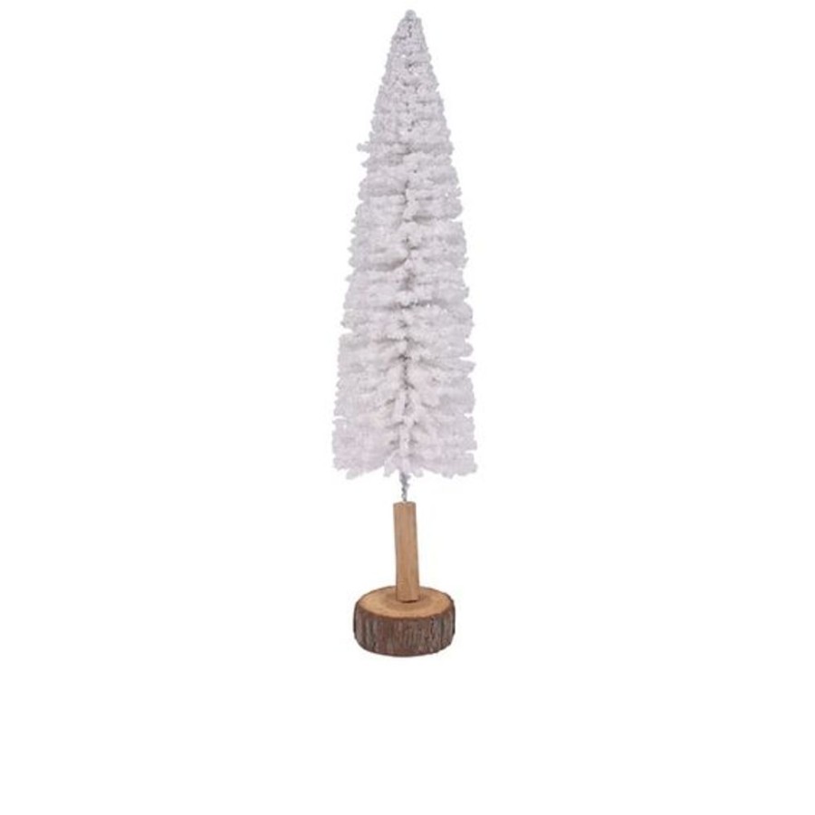 Cottage Kitchen HARMAN Decor | Harman- Pearl Shimmer Cone Large Tree