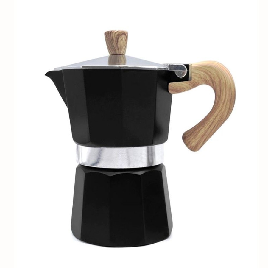 Cottage Kitchen DANESCO Barware | Cafe Culture- Stove Top Espresso Maker 3 Cup