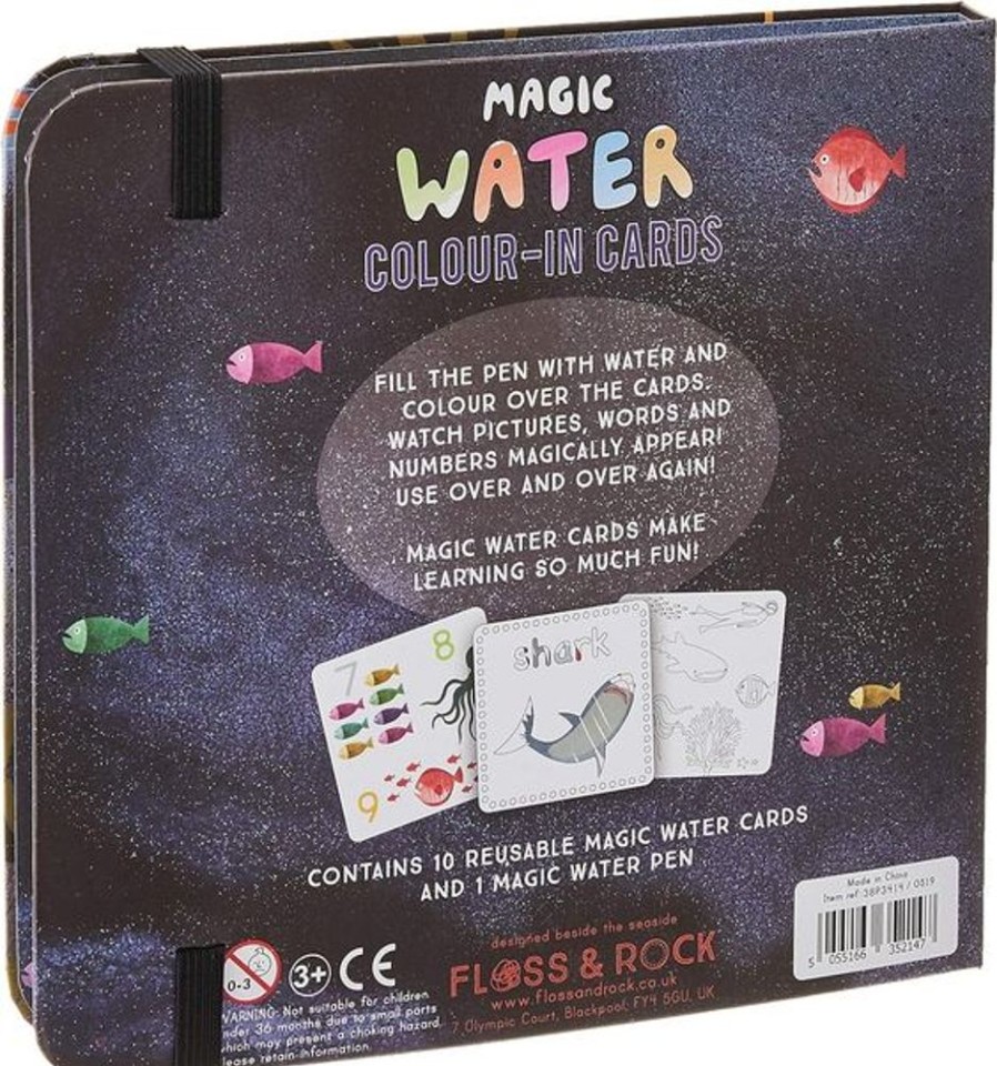 Kid FLOSS & ROCK Toys | Floss & Rock- Deep Sea Magic Water Pad