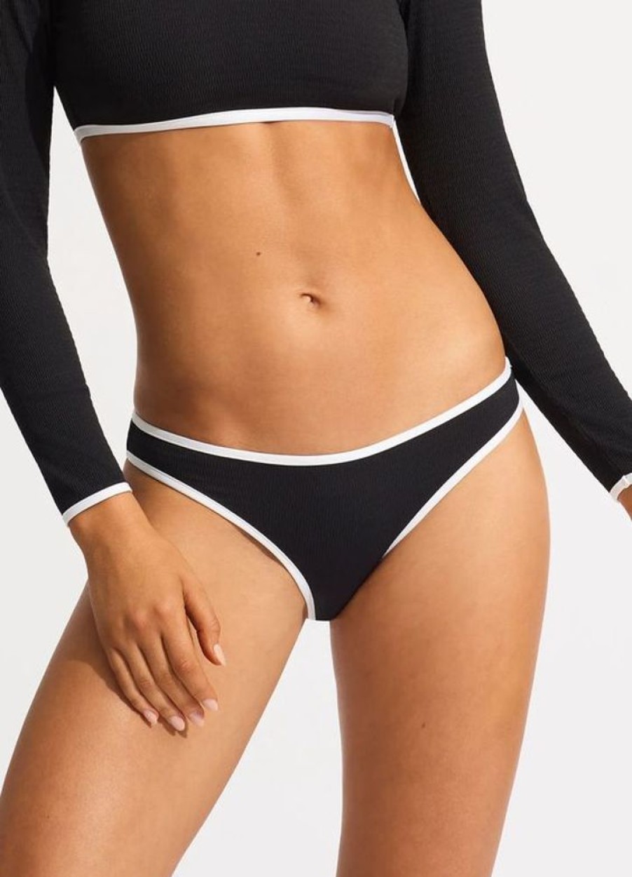 Women SEAFOLLY Bottoms | Seafolly- Ladies Beach Bound Hipster Swim Bottom