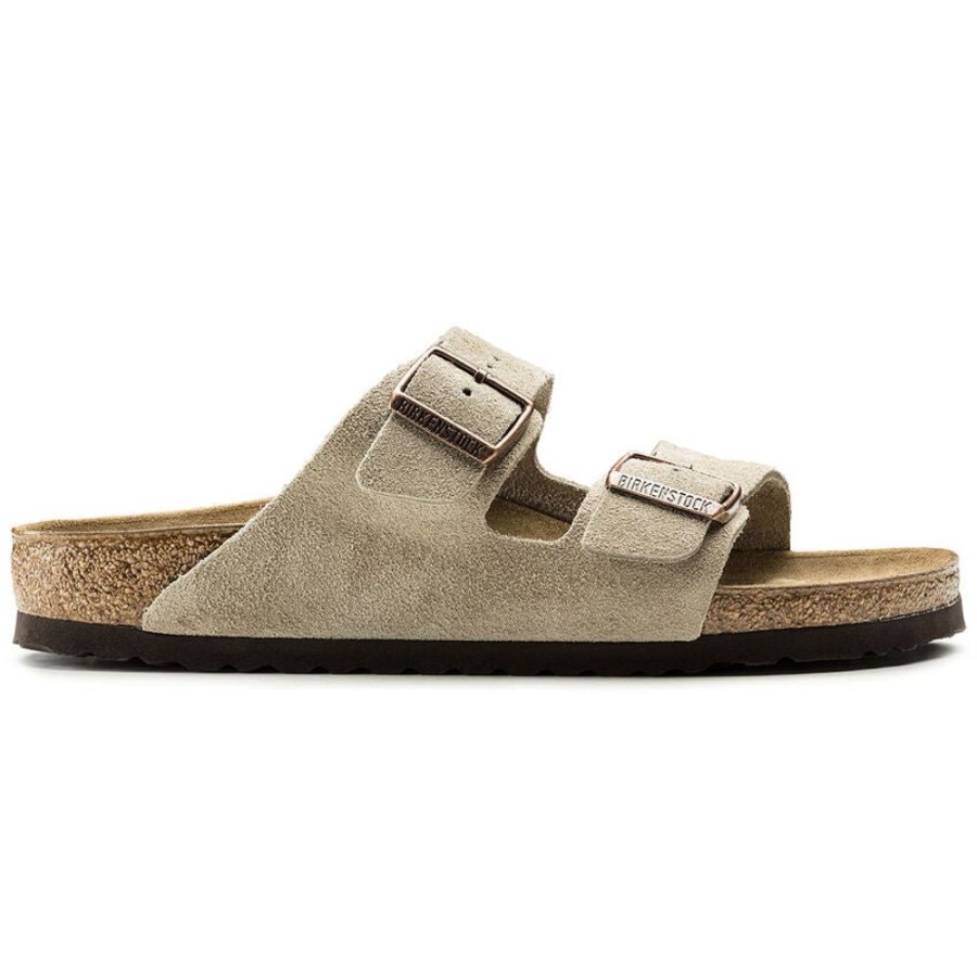 Women BIRKENSTOCK Casual Footwear | Birkenstock- Women'S Arizona Vl Sandal Taupe