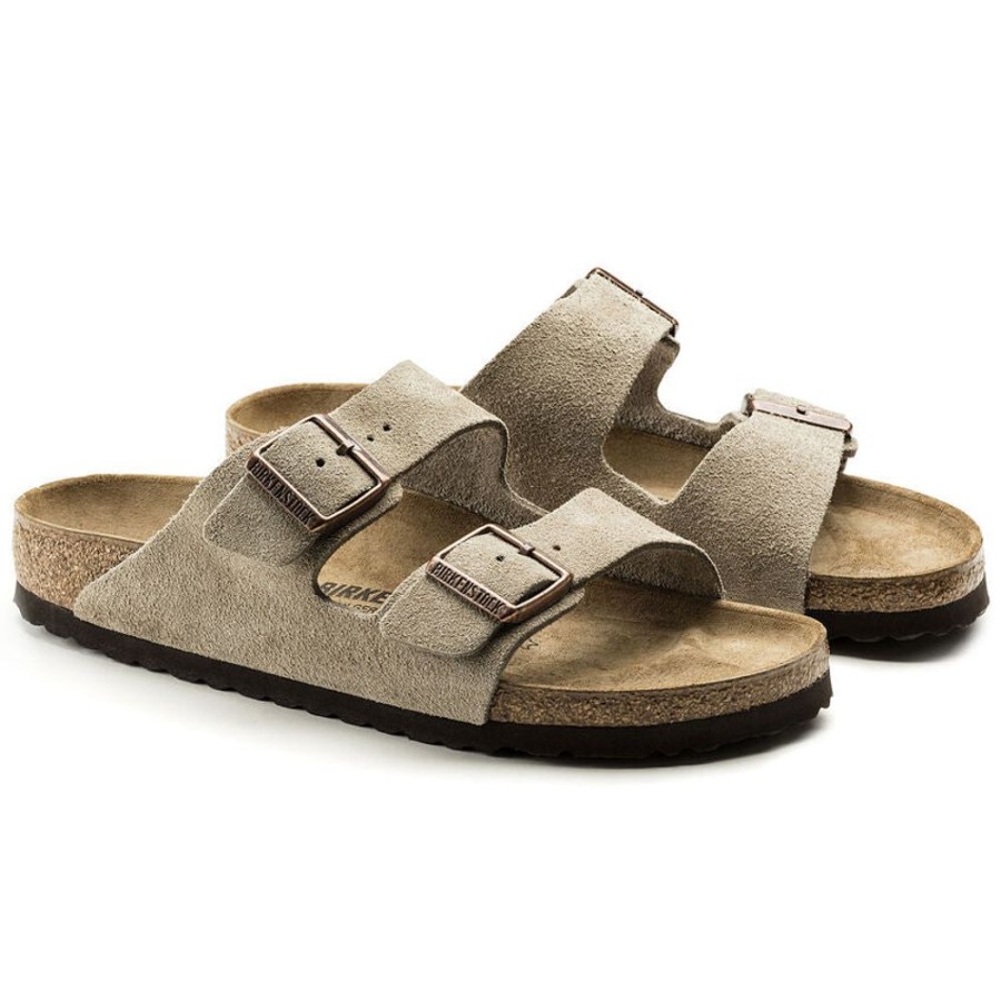 Women BIRKENSTOCK Casual Footwear | Birkenstock- Women'S Arizona Vl Sandal Taupe