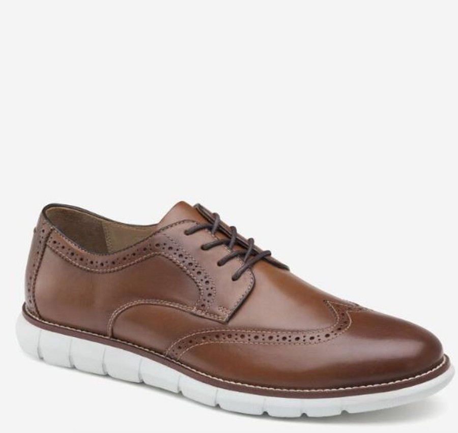 Men JOHNSTON & MURPHY Dress Shoes | Johnston & Murphy-Holden Wingtip Tan