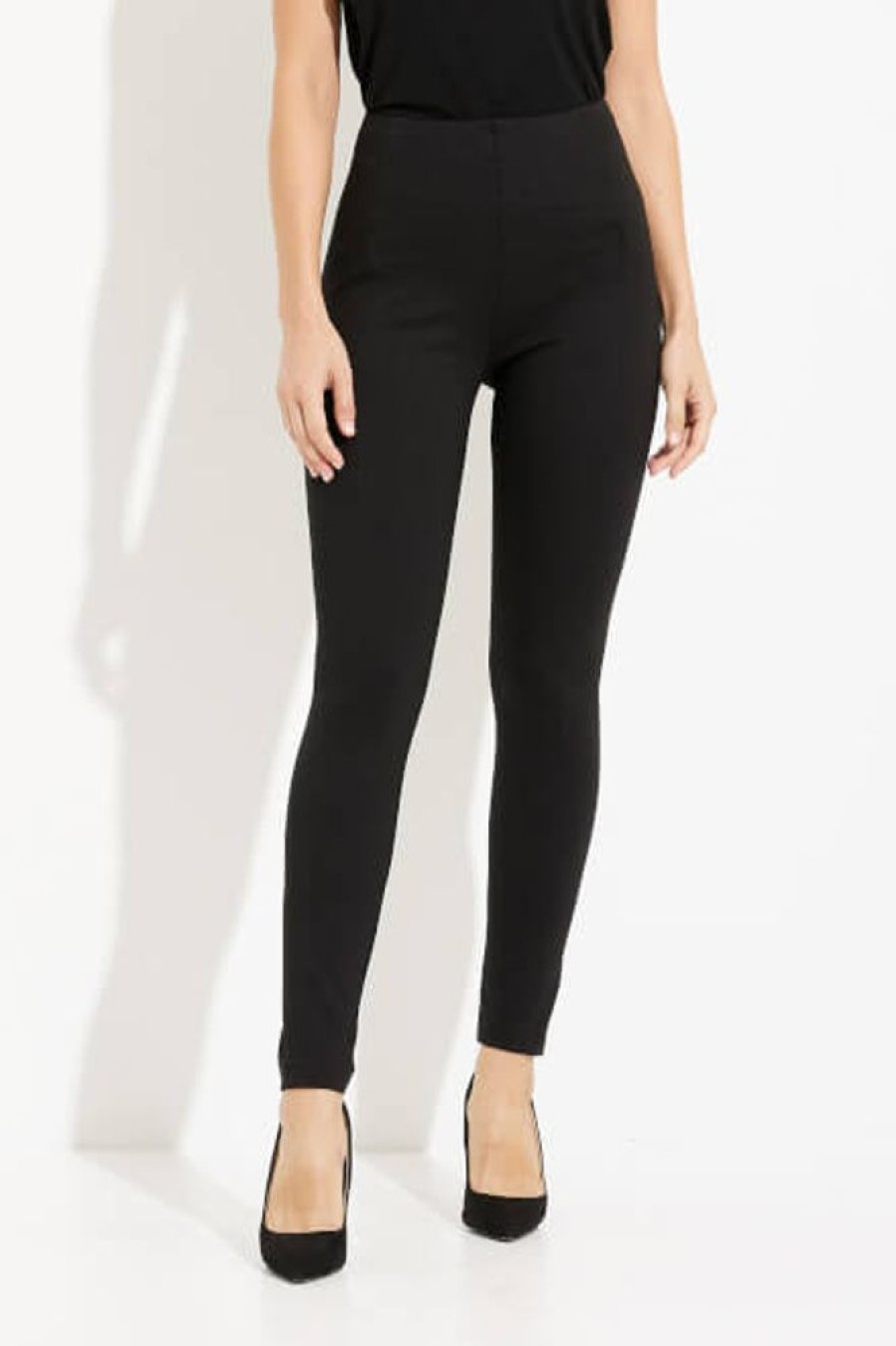 Women JOSEPH RIBKOFF Bottoms | Joseph Ribkoff- Straight Leg Pant Black