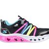 Kid SKECHERS Sneakers | Skechers- Kids Flutter Heart Lights Sneaker Black