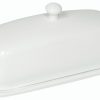 Cottage Kitchen DANICA Kitchenware | Danica- Rectangular Butter Dish White