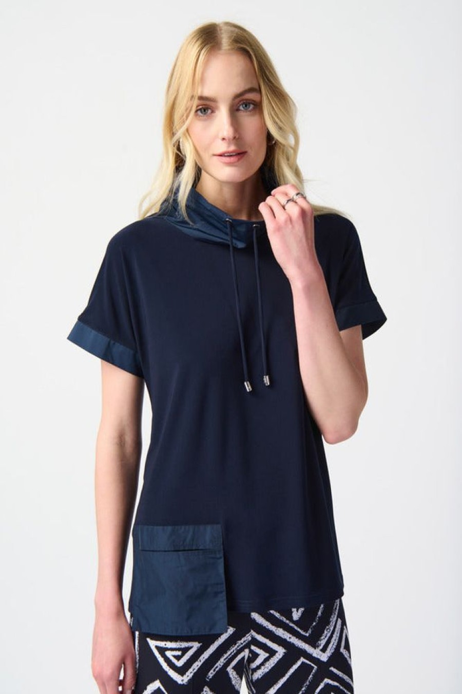 Women JOSEPH RIBKOFF Tops | Joseph Ribkoff- Top 241078 Midnight Blue