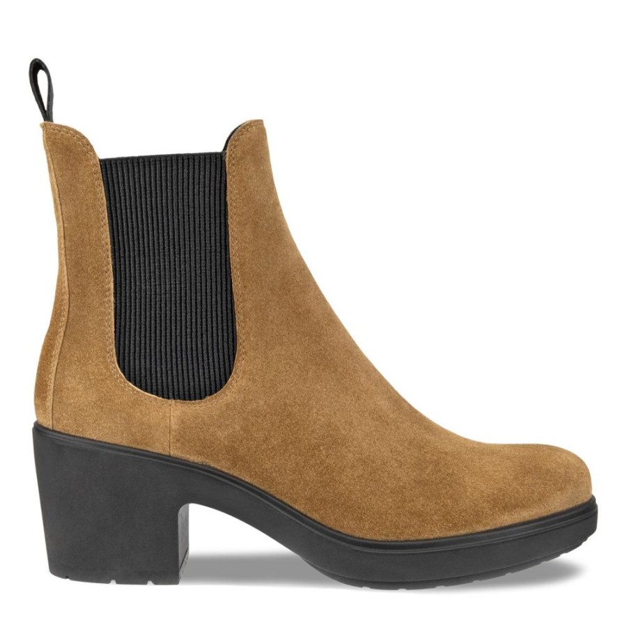 Women ECCO Casual Footwear | Ecco- Women'S Metropole Zurich Boot Camel