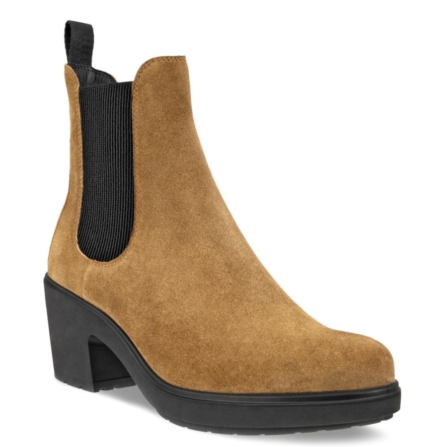 Women ECCO Casual Footwear | Ecco- Women'S Metropole Zurich Boot Camel