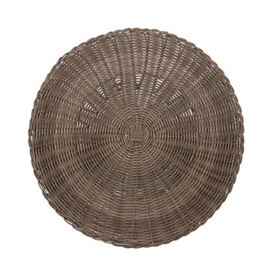 Cottage Kitchen HARMAN Decor | Harman- Hunnington Woven Round Placemat