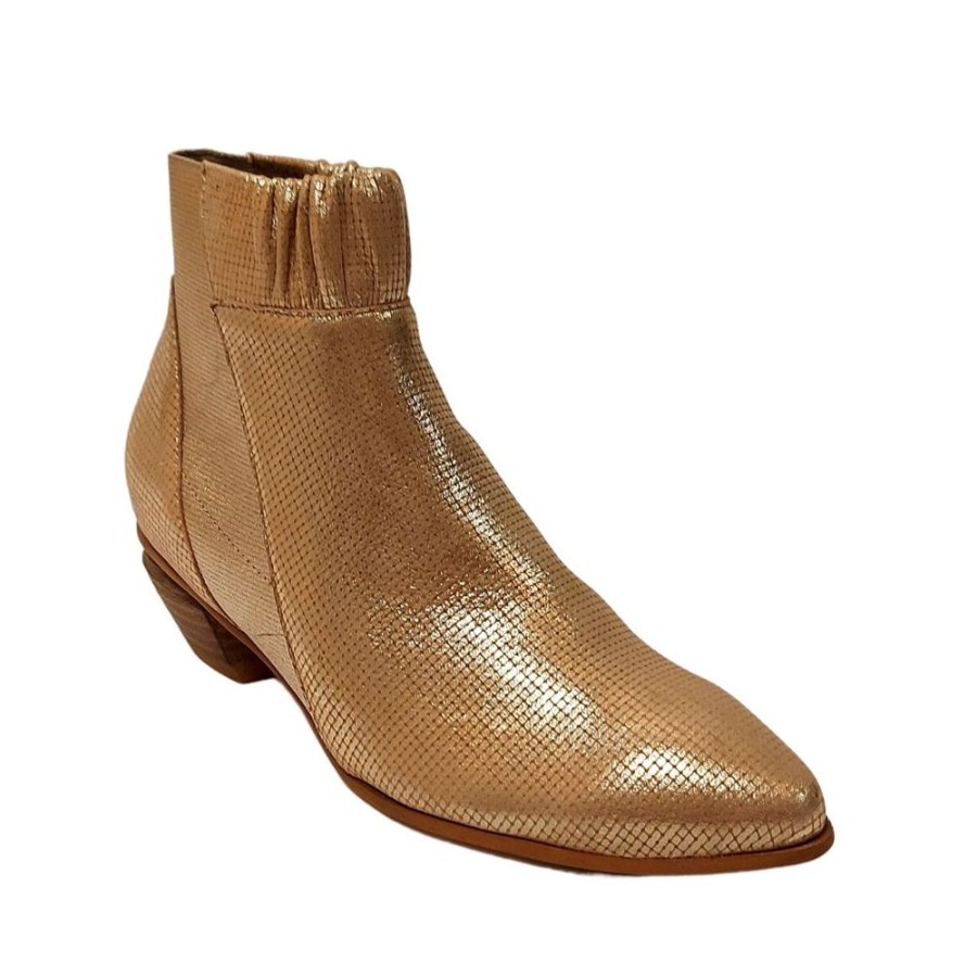 Women DJANGO & JULIET Dress Shoes | Django & Juliette- Women'S Newland Boot Old Gold