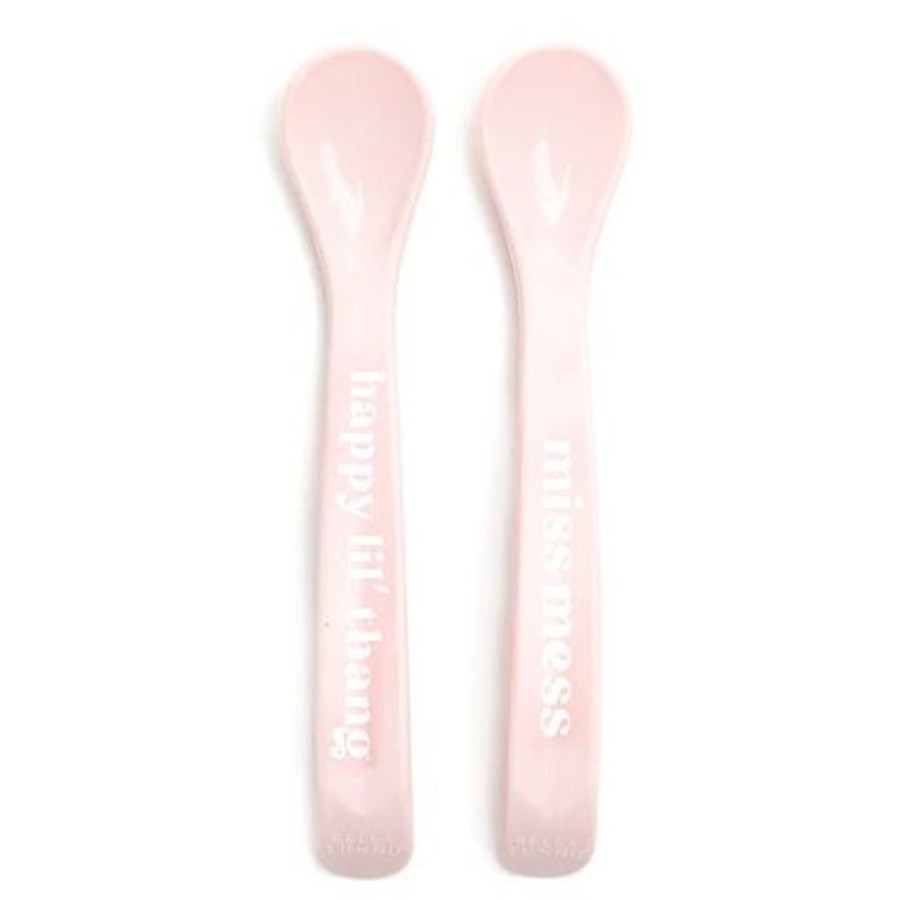 Baby Items BELLA TUNNO | Bella Tunno- Happy Lil Miss Mess Spoon Set