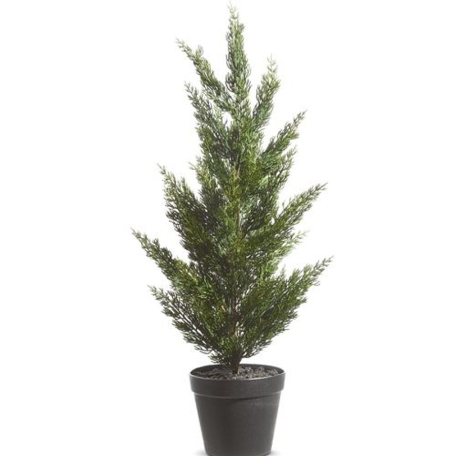 Cottage Kitchen RAZ IMPORTS Decor | Raz Import- 18" Potted Cedar Tree