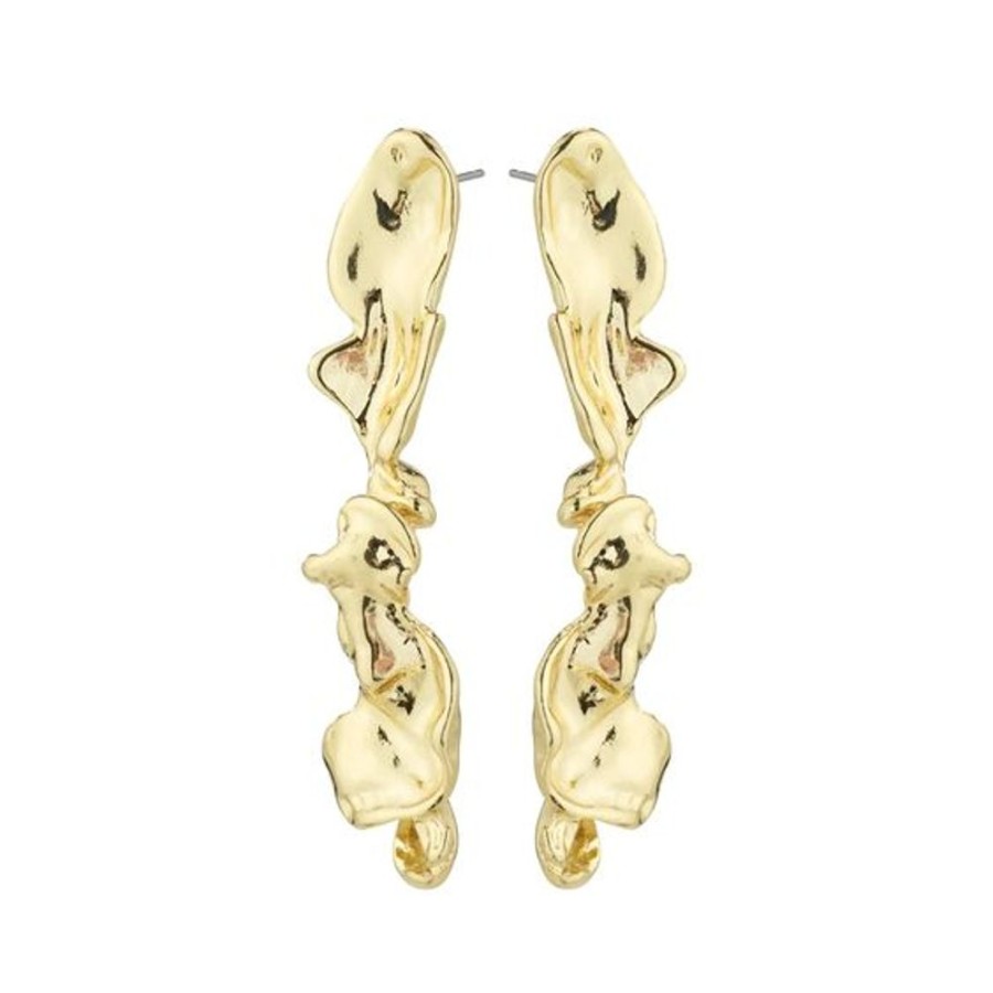 Women PILGRIM Jewelry | Pilgrim- Pulse Gold Recycled Earring