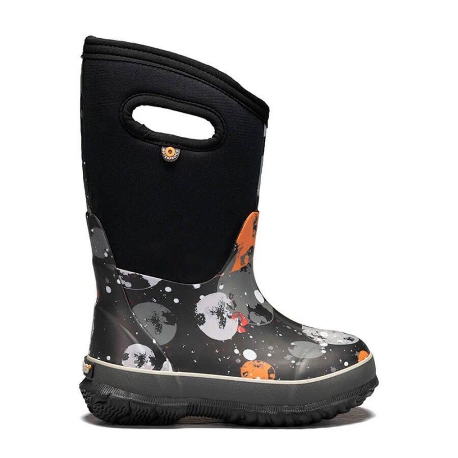 Kid BOGS Winter Boots | Bogs- Kids Classic Moons Winter Boot Black