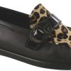 Women SAS Casual Footwear | Sas- Womens Lara Loafer Black Leopard