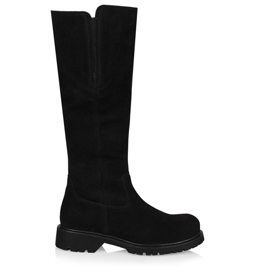 Women LA CANADIENNE Casual Footwear | La Canadienne- Women'S Helene Boot Black Suede