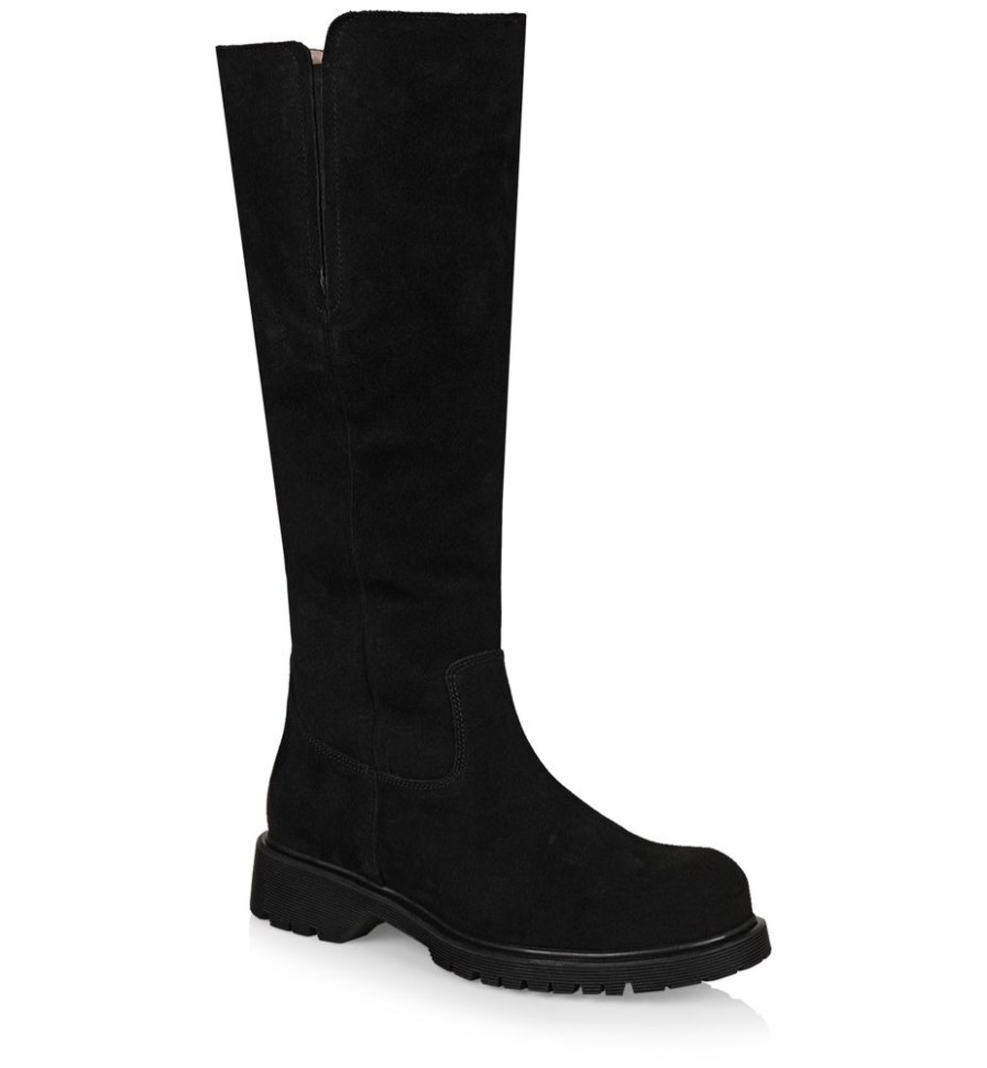 Women LA CANADIENNE Casual Footwear | La Canadienne- Women'S Helene Boot Black Suede