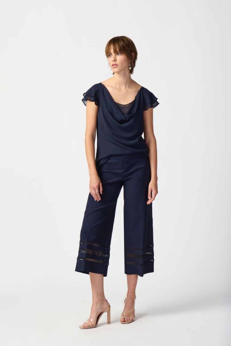 Women JOSEPH RIBKOFF Tops | Joseph Ribkoff- Tiered Chiffon Top