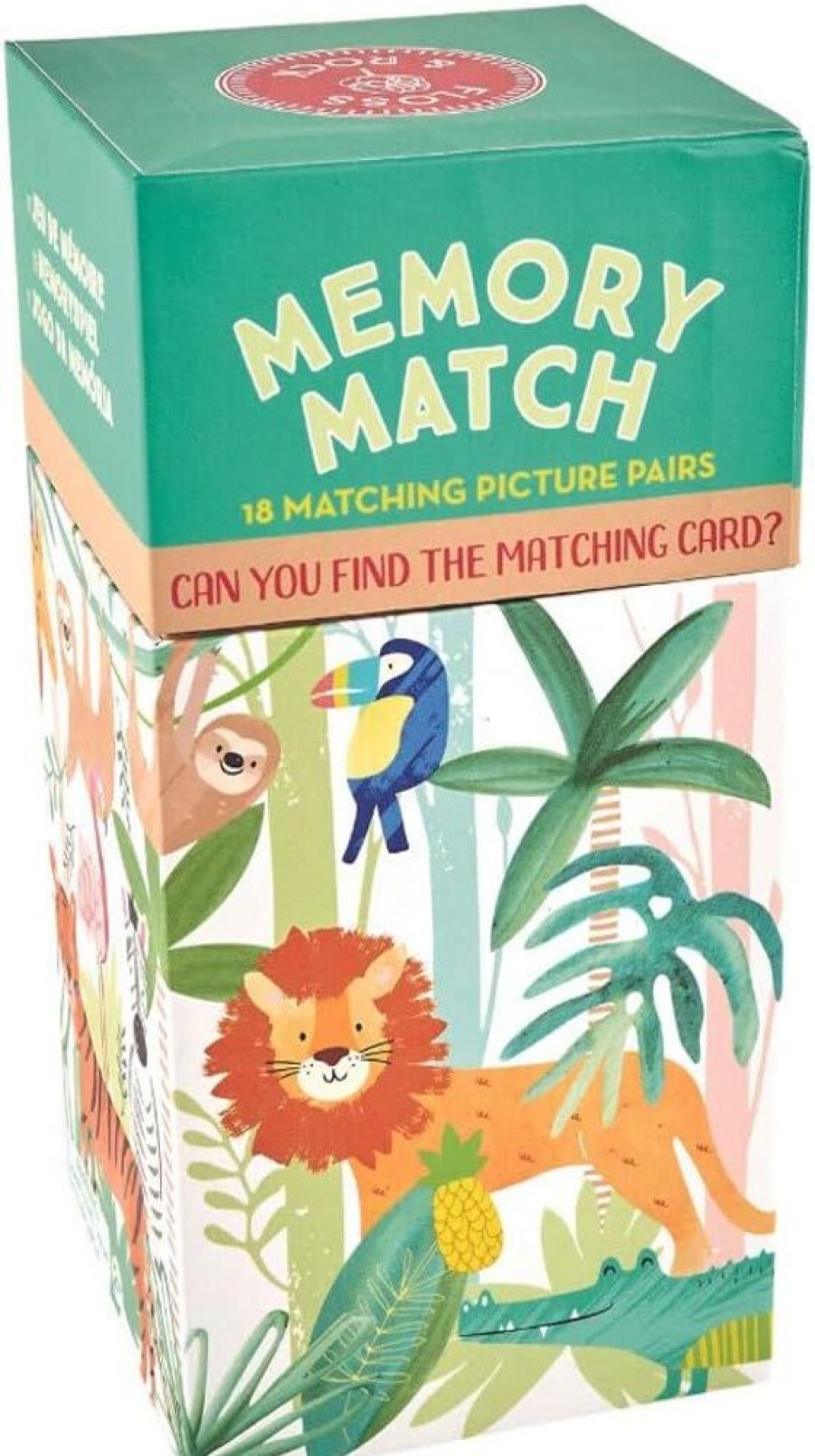 Kid FLOSS & ROCK Toys | Floss & Rock- Jungle Memory Match