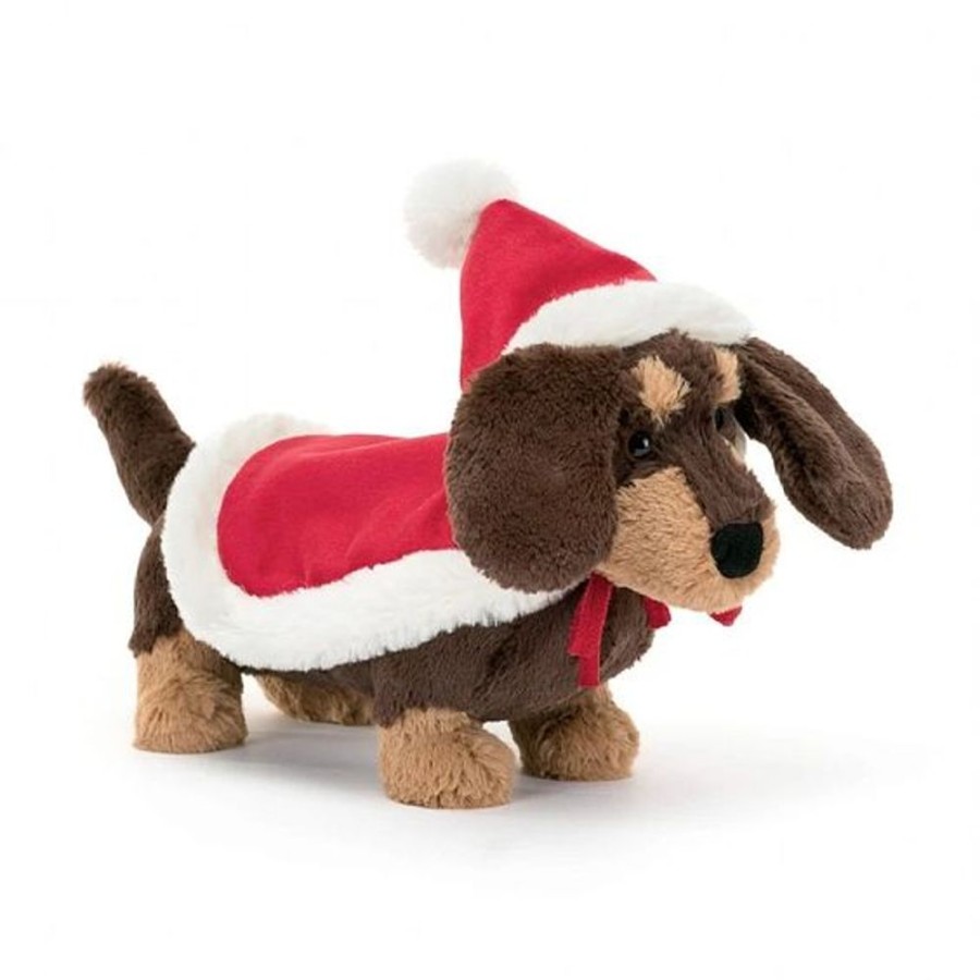 Kid JELLYCAT Toys | Jellycat- Winter Warmer Otto Sausage Dog Stuffie