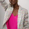 Women JOSEPH RIBKOFF Tops | Joseph Ribkoff- Tweed Blazer Multi